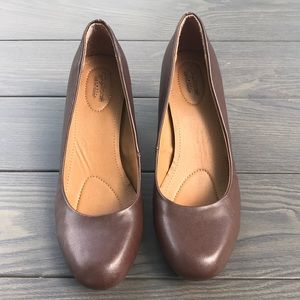 Jessica Simpson Brown Chunky Heels